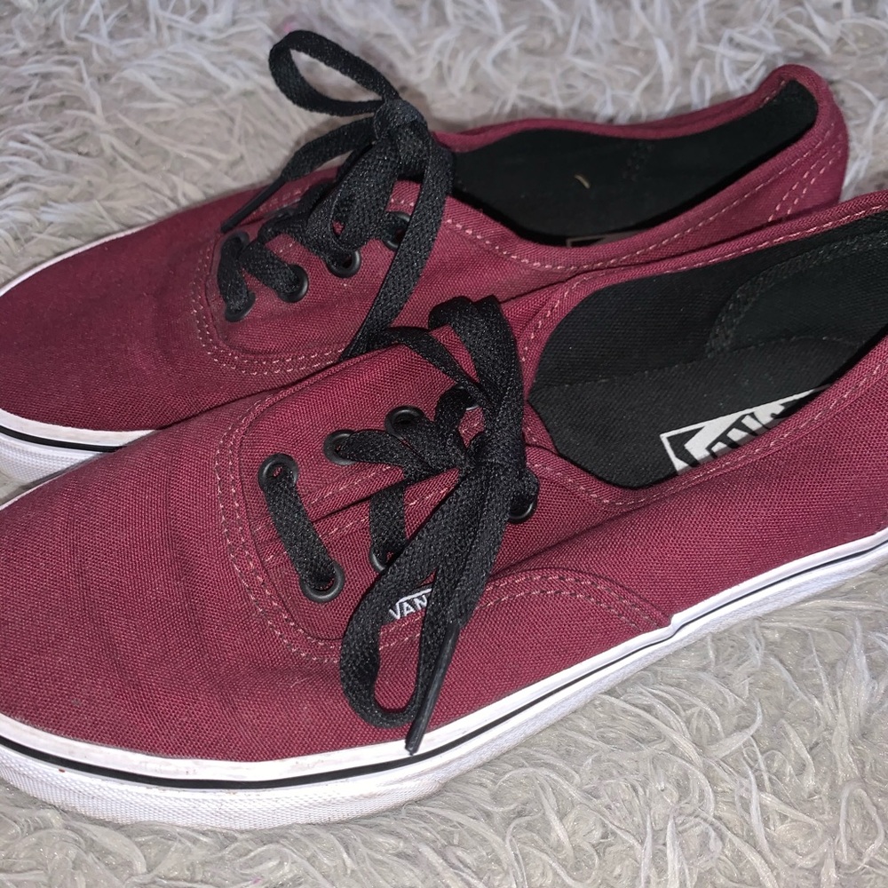 Maroon Vans